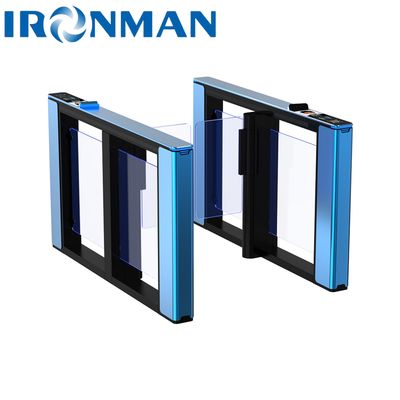 Geçit Modu NFC Kod Okuyucu Desteği ic/id Kartı Dar Tasarım Ve Estetik Hız Çizgesi Döner Lobisi Hız Kapıları Cam Kapı