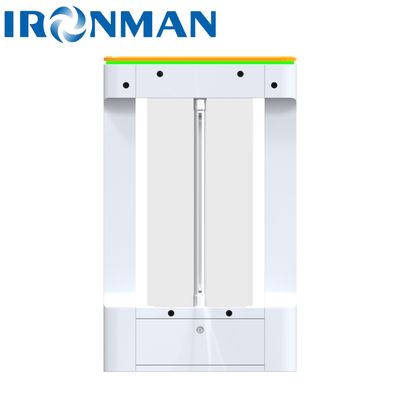 Compact Swing Gate Turnstile With Visible Passage Guide High Cost Performance For Office Lobby Entry Management Simple Operation