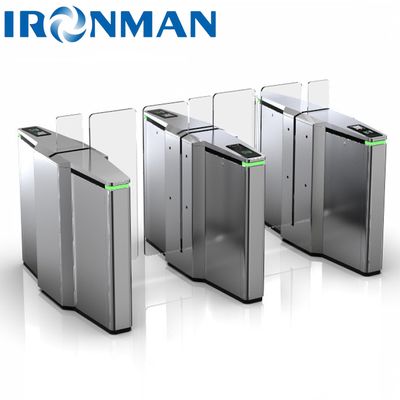 Paslanmaz Çelik Güvenlik Erişim Kontrolü Döner Otomatik Kaydırma Engelli Kapı